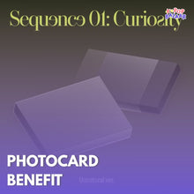 Load image into Gallery viewer, [PREORDER] AND2BLE 1st Mini Album 'Sequence 01: Curiosity' + Store Benefit
