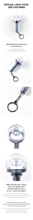 Load image into Gallery viewer, SEVENTEEN Official Light Stick Ver.3 Keyring
