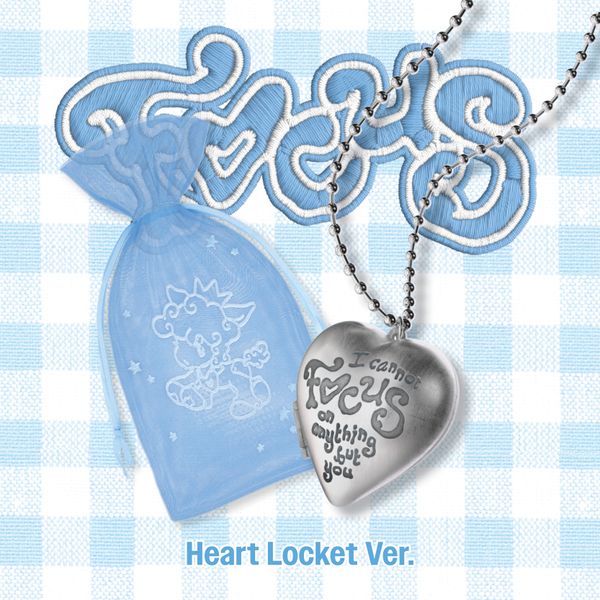 Hearts2Hearts 1st Mini Album 'FOCUS' (Heart Locket Ver.)