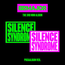 Load image into Gallery viewer, 82MAJOR 3rd Mini Album 'SILENCE SYNDROME' (POCA Ver.)
