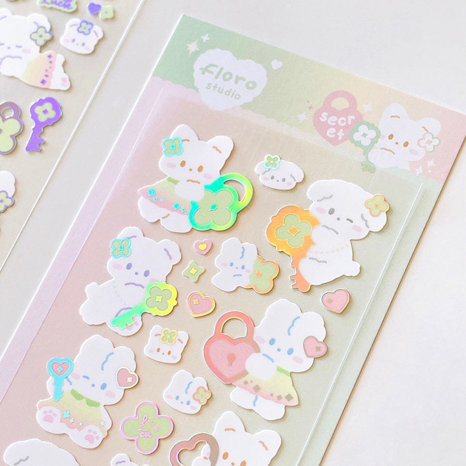 Floro Sticker - Secret