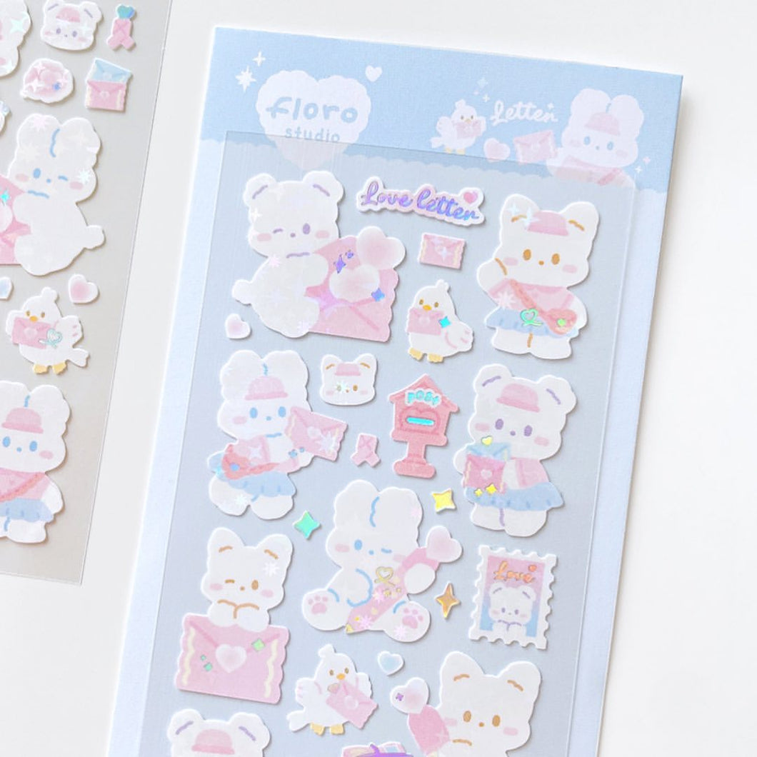 Floro Sticker - Letter