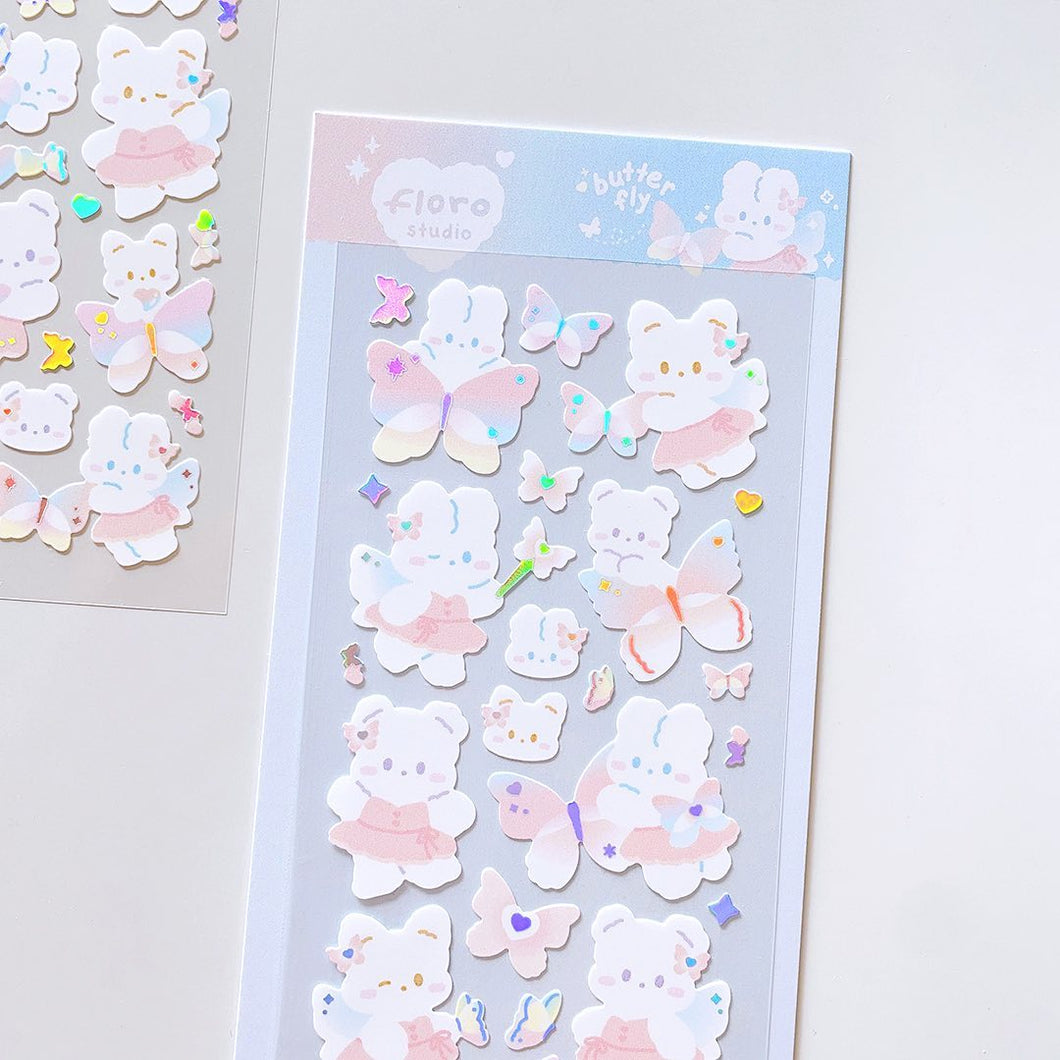Floro Sticker - Butterfly