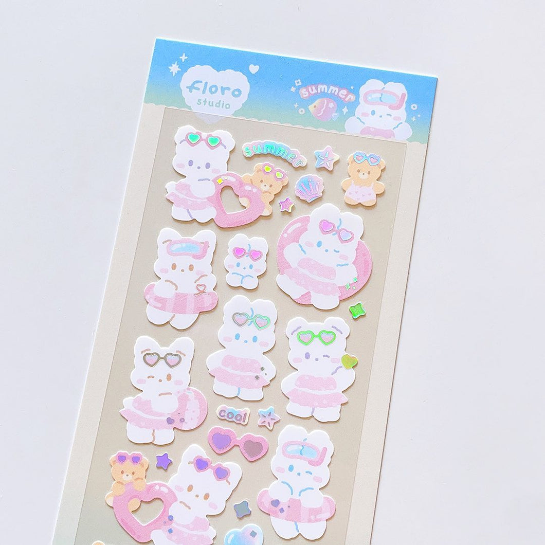 Floro Sticker - Summer