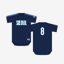 Load image into Gallery viewer, Stray Kids 'SKZOO EVERYWHERE ALL AROUND THE WORLD in SEOUL' Official MD - Baseball Jersey (Seoul Ver.)
