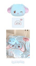 Load image into Gallery viewer, [PREORDER] TWICE 11th Anniversary Pop-Up ‘TWICE the THRILL’ Official MD - TDOONGZ Cushion Blanket
