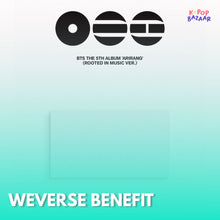 Load image into Gallery viewer, [PREORDER] BTS 5th Full Album 'ARIRANG' + Weverse Shop Benefit
