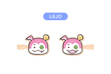 Load image into Gallery viewer, &amp;TEAM Character 'TEAMILY' Official MD - Hair Clip
