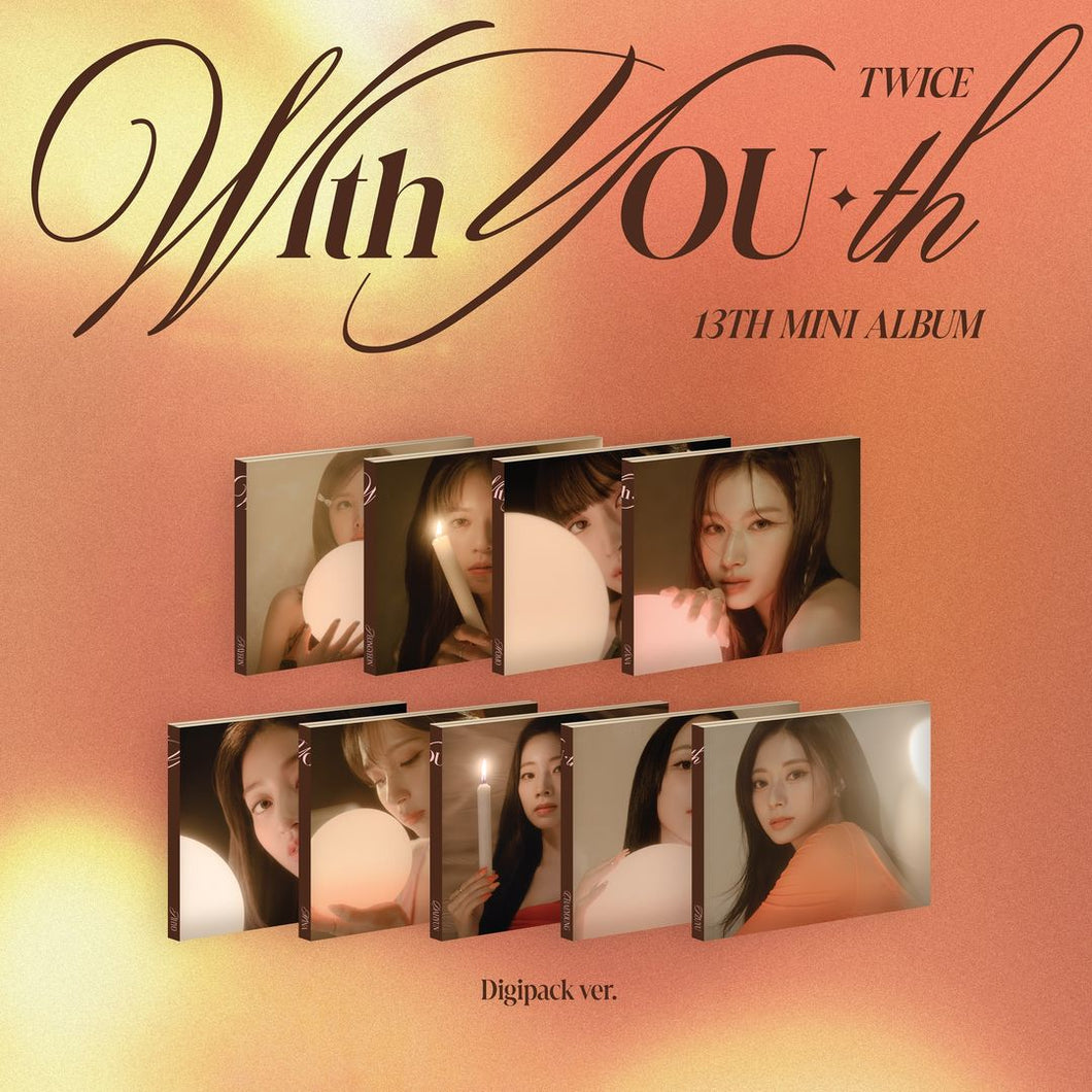 Twice 13th Mini Album 'With YOU-th' (Digipack Ver.)