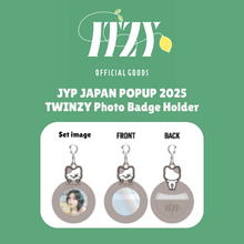Load image into Gallery viewer, ITZY &#39;JYP JAPAN POPUP STORE 2025&#39; Official MD - TWINZY PHOTO BADGE HOLDER
