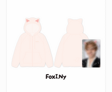 Load image into Gallery viewer, [PREORDER] Stray Kids World Tour 'RUN IT SEOUL' Official MD - SKZOO Fleece Hood Zip-Up

