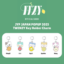 Load image into Gallery viewer, ITZY &#39;JYP JAPAN POPUP STORE 2025&#39; Official MD - TWINZY KEY HOLDER CHARM
