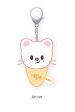 Load image into Gallery viewer, Stray Kids 'THIS &amp; THAT' Pop-Up Store Official MD - Plush Keyring (Ice Cream Ver.)

