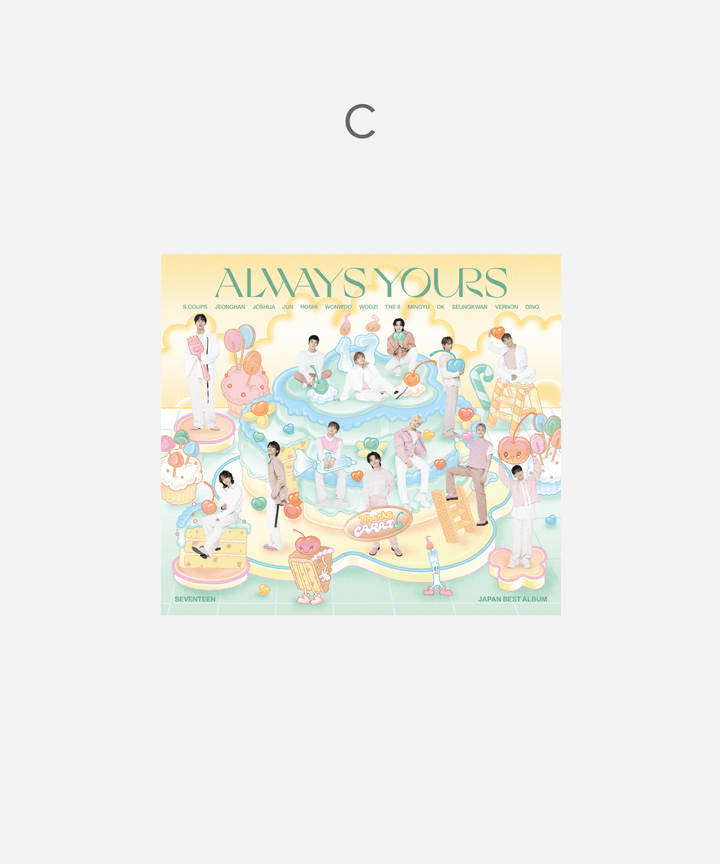 SEVENTEEN Japan Best Album 'ALWAYS YOURS' (Limited Edition) – K