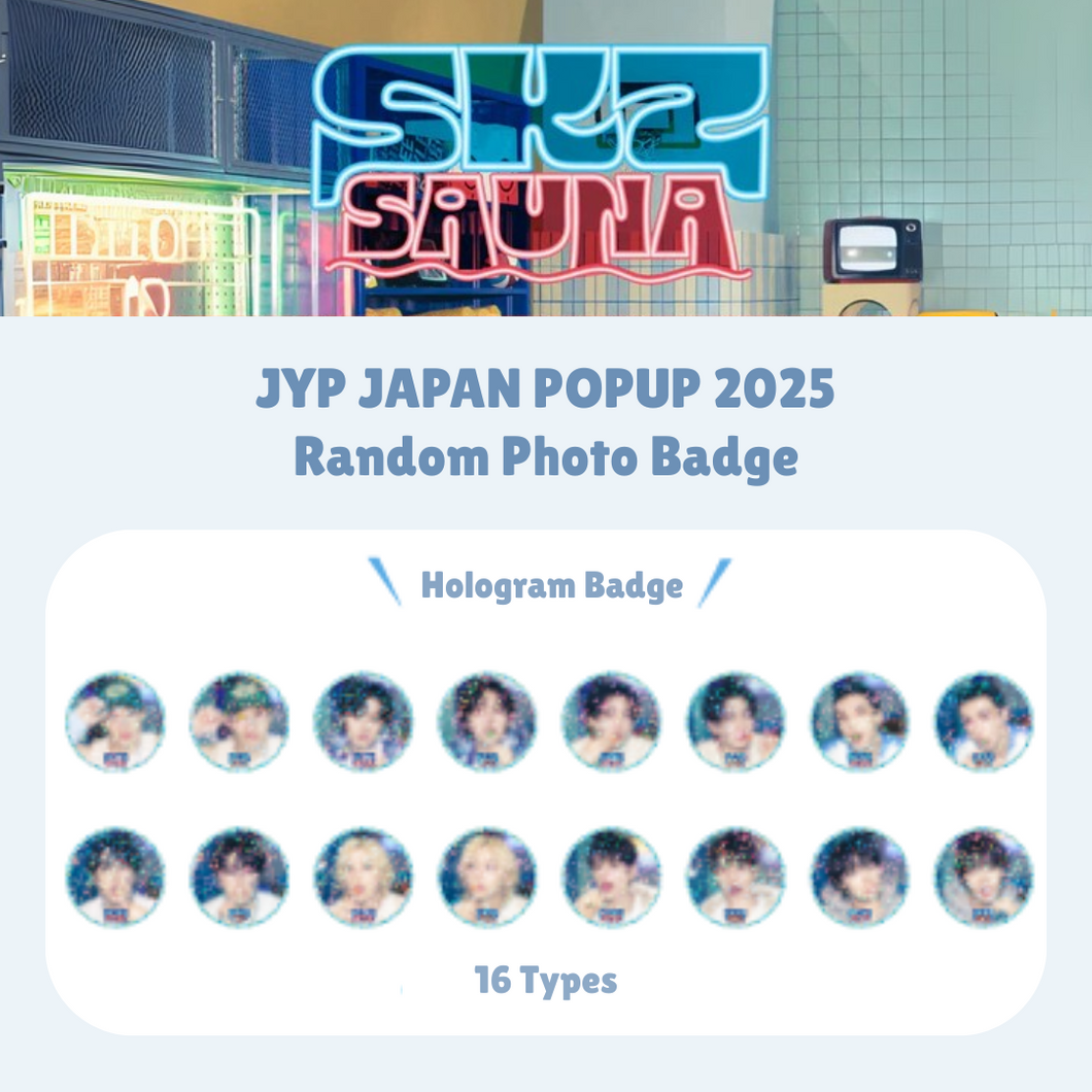 [PREORDER] Stray Kids 'JYP JAPAN POPUP STORE 2025' Official MD - Random Photo Badge