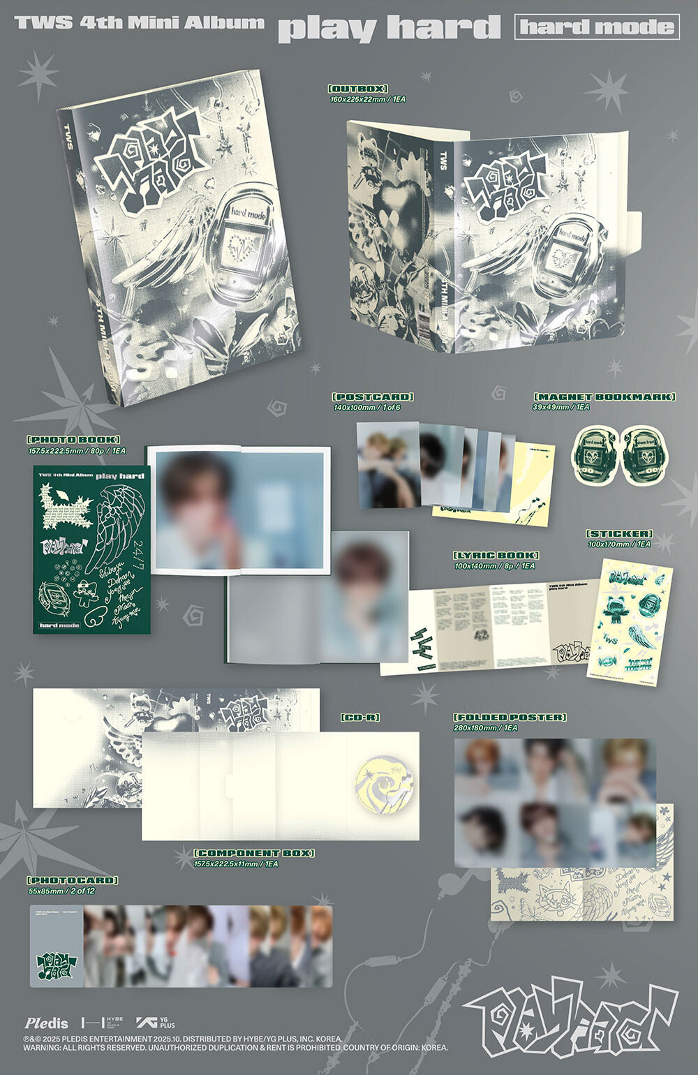 TWS play hard アルバム 新品未開封 Compact TWS play hard アルバム 新品未開封 Compact 4th Mini Album: play