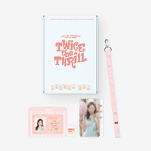 Load image into Gallery viewer, [PREORDER] TWICE 11th Anniversary Pop-Up ‘TWICE the THRILL’ Official MD - TWICE Land Ticket Set
