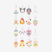 Load image into Gallery viewer, [PREORDER] Stray Kids SKZOO X SANRIO Characters Official MD - Secret Flocked Keyring (Cheer Up Ver.)
