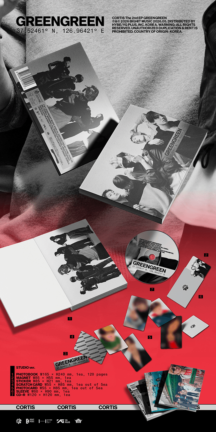 CORTIS 2nd Mini Album 'GREENGREEN' – K-POP BAZAAR