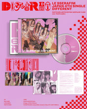 Load image into Gallery viewer, LE SSERAFIM JAPAN 4th Single &#39;DIFFERENT&#39; (Photocard Edition)
