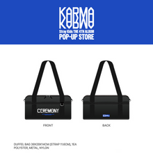 Load image into Gallery viewer, [PREORDER] Stray Kids &#39;KARMA&#39; POPUP STORE Official MD  - Duffle Bag
