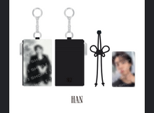 Load image into Gallery viewer, [PREORDER] Stray Kids World Tour 'RUN IT SEOUL' Official MD - Card Holder Keyring
