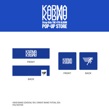 Load image into Gallery viewer, [PREORDER] Stray Kids &#39;KARMA&#39; POPUP STORE Official MD  - Head Band &amp; Sweat Band Set
