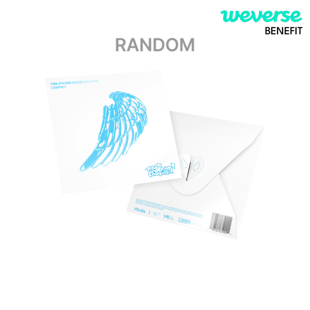 [PREORDER] TWS 4th Mini Album ‘play hard' (Compact Ver.) + Weverse Shop Benefit