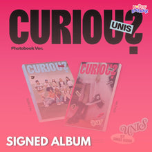 Load image into Gallery viewer, UNIS 1st Single Album 'CURIOUS' (Photobook Ver.) - Signed by All Members
