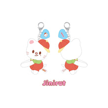 Load image into Gallery viewer, [PREORDER] Stray Kids SKZOO X SANRIO Characters Official MD - Hug Plush Keyring
