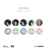 Load image into Gallery viewer, [PREORDER] ITZY x TWINZY POP-UP STORE &#39;ON AIR&#39; OFFICIAL MD - Trading Can Badge
