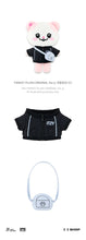 Load image into Gallery viewer, [PREORDER] ITZY x TWINZY POP-UP STORE &#39;ON AIR&#39; OFFICIAL MD - TWINZY Original Plush Outfit (Track Ver.)
