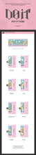 Load image into Gallery viewer, [PREORDER] Stray Kids &#39;DO IT&#39; POP-UP STORE Official MD - SKZOO Bookmark
