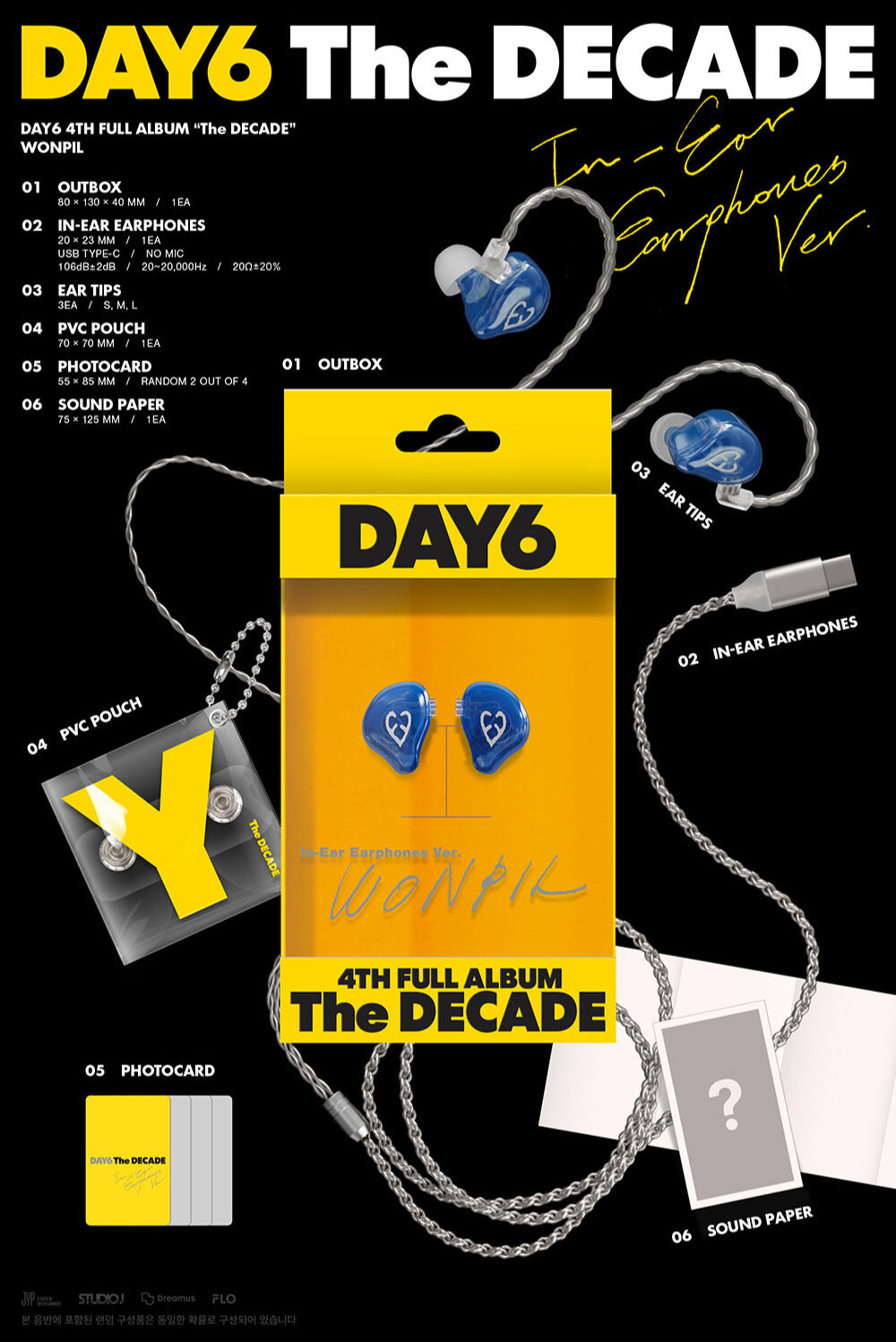 DAY6 4th Full Album 'The DECADE' (In-Ear Earphones Ver.) – K-POP