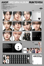Load image into Gallery viewer, AHOF 3rd Mini Album 'RUN TO YOU' (Digipack Ver.)
