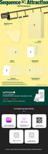 Load image into Gallery viewer, [PREORDER] AND2BLE 2nd Mini Album 'Sequence 02: Attraction' (Metal Film Keyring Ver.)
