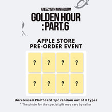 Load image into Gallery viewer, [PREORDER] ATEEZ 15th Mini Album 'GOLDEN HOUR : Part.6' + Store Benefit
