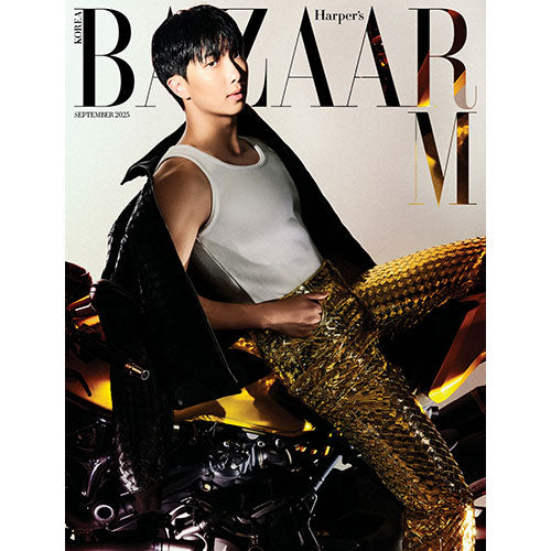HARPER'S BAZAAR Magazine September 2025 Issue (Cover: BTS RM) – K