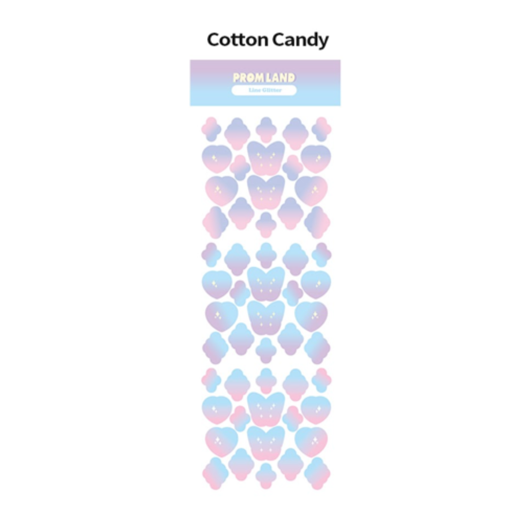 Promland Sticker - Line Glitter Gradient