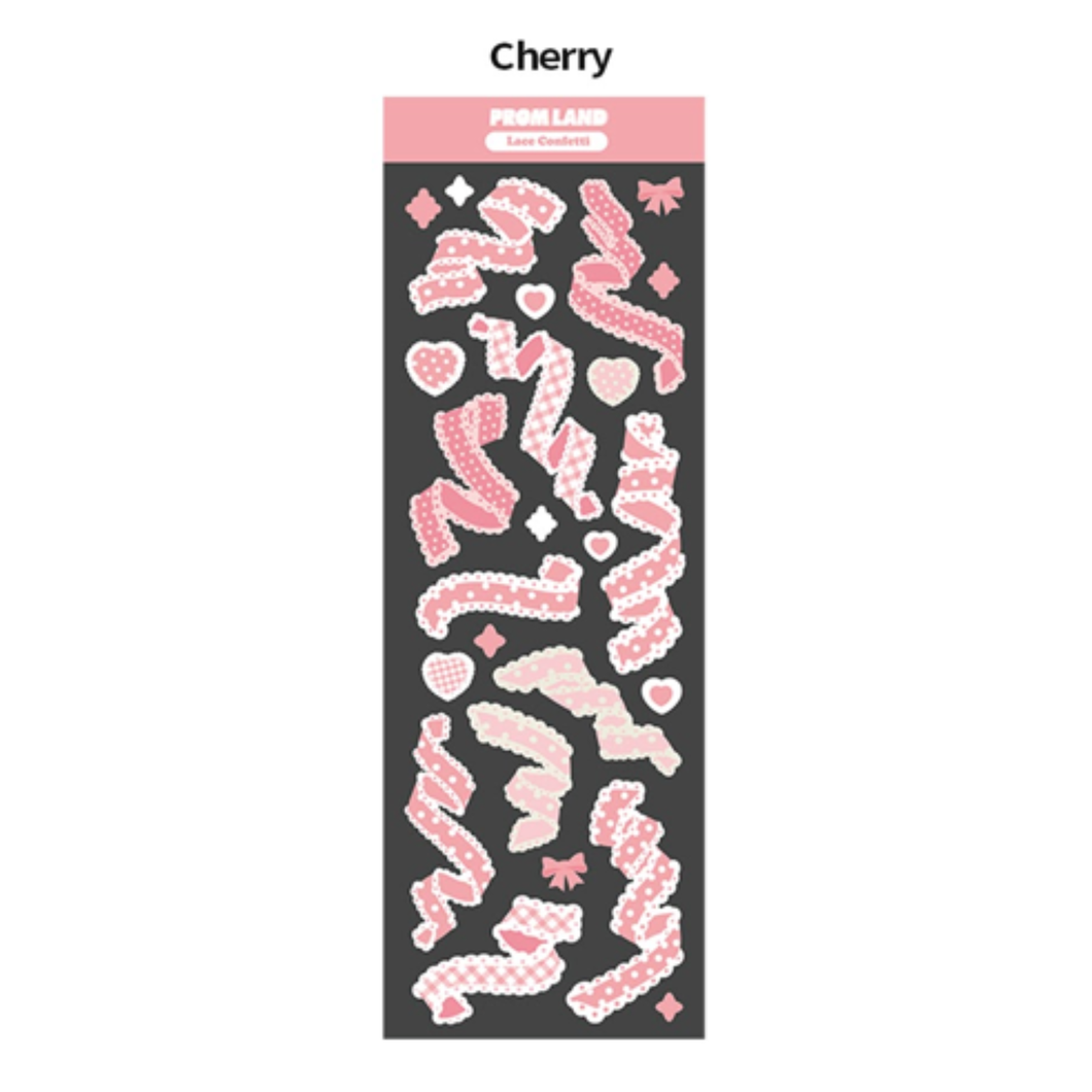 Promland Sticker - Lace Confetti