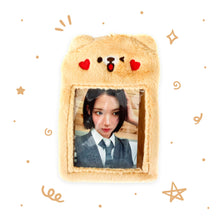 Load image into Gallery viewer, Fluffy Photocard Holder Keyring
