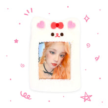 Load image into Gallery viewer, Fluffy Photocard Holder Keyring
