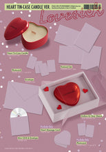 Load image into Gallery viewer, [PREORDER] CHAERYEONG (ITZY) 1st Mini Album 'Lovesick' (HEART TIN-CASE CANDLE Ver.)
