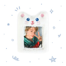 Load image into Gallery viewer, Fluffy Photocard Holder Keyring
