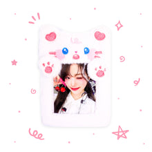 Load image into Gallery viewer, Fluffy Photocard Holder Keyring
