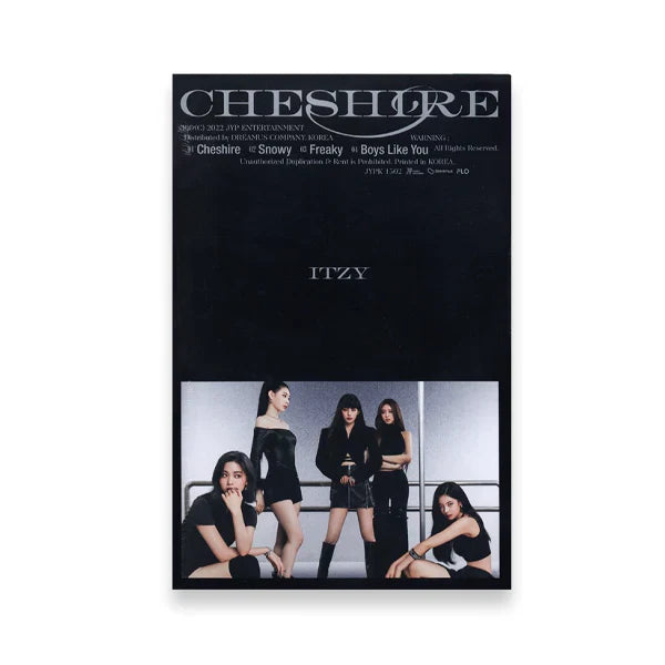 ITZY Mini Album 'CHESHIRE' (Standard Version) – K-POP BAZAAR