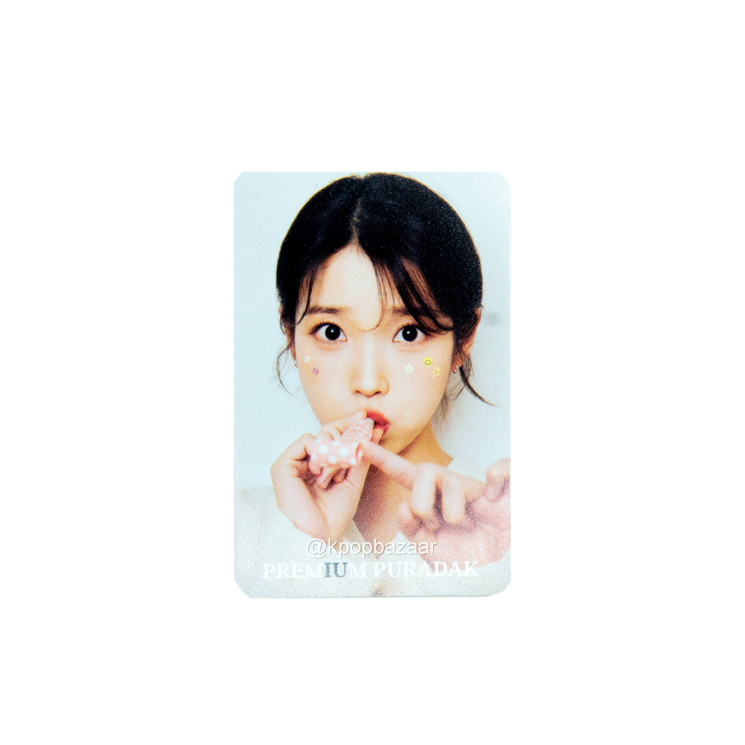 IU x PURADAK CHICKEN Event Benefit Photocard