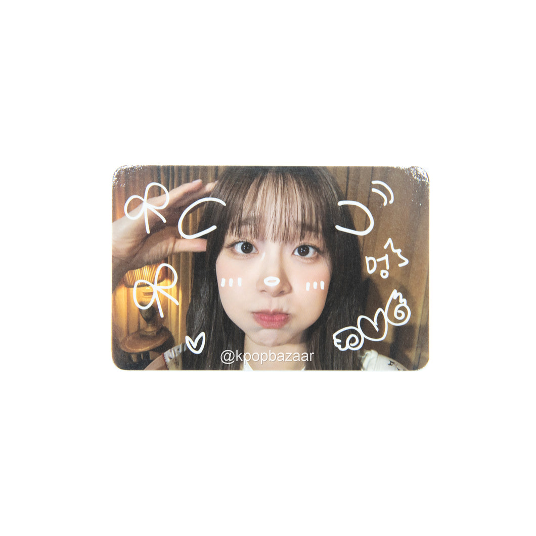 CHUU 'Only cry in the rain' Makestar VC Round 2 Benefit Photocard
