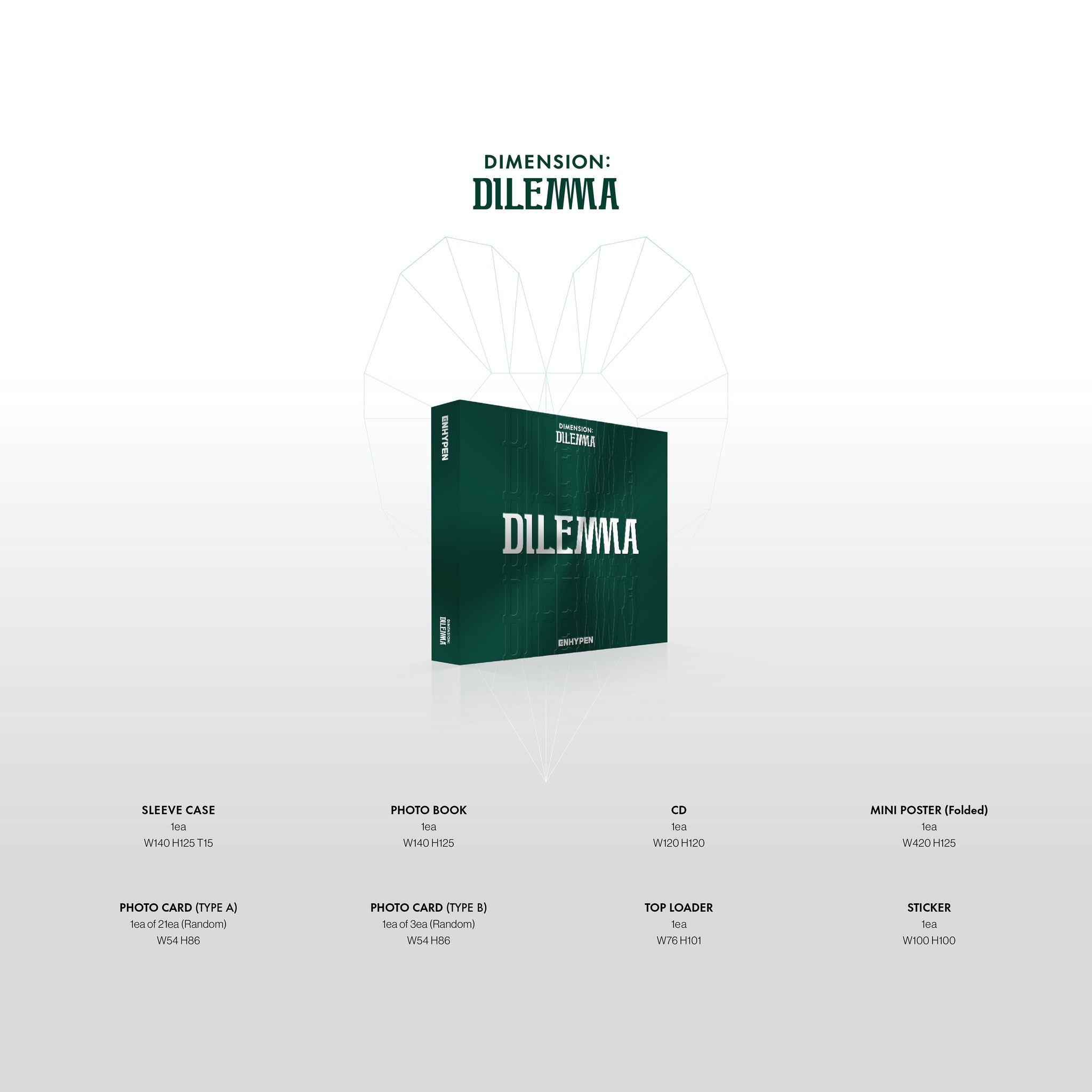 Enhypen 1st Full Album 'Dimension : Dilemma' - Essential Version