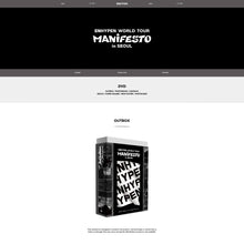 Load image into Gallery viewer, ENHYPEN - WORLD TOUR MANIFESTO in SEOUL (DVD)
